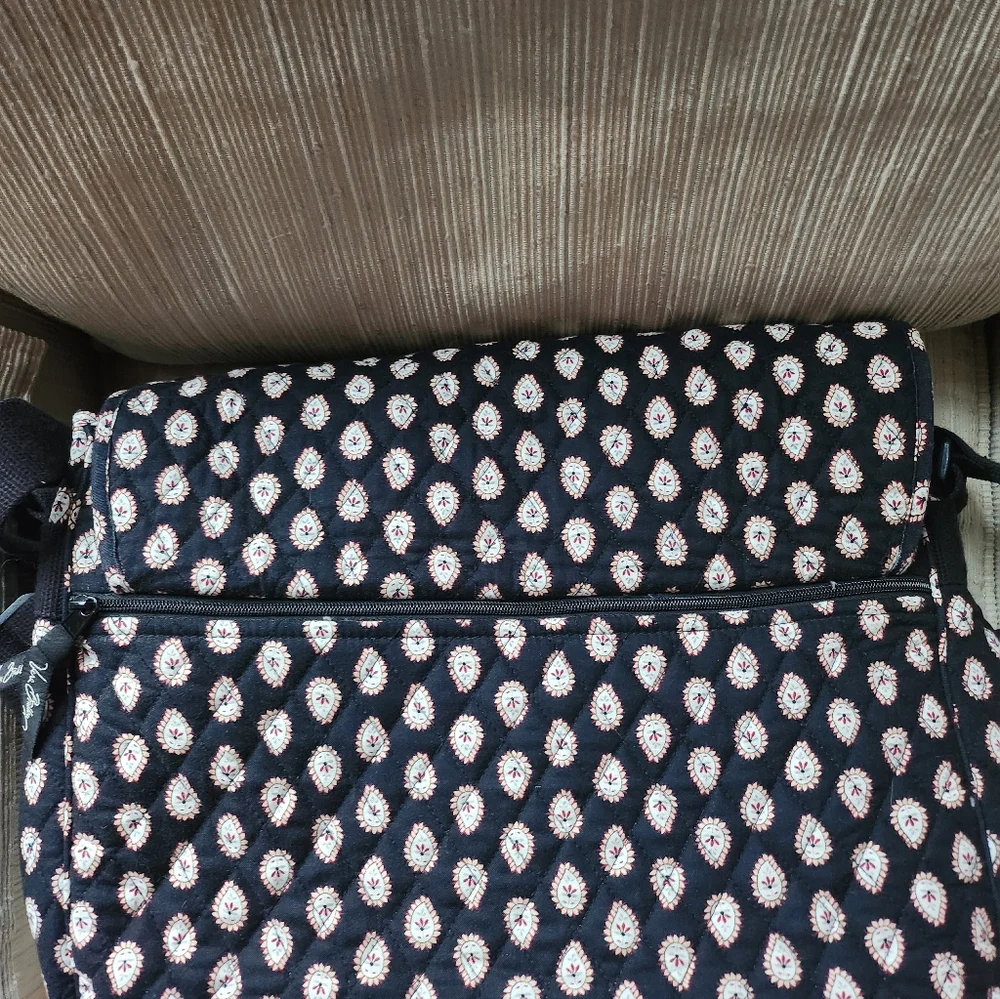 Vintage Vera Bradley Paisley Messenger/Computer Bag - Picture 2 of 6